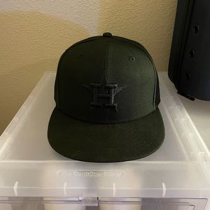 New Era Houston Astros MLB Basic Snapback Black